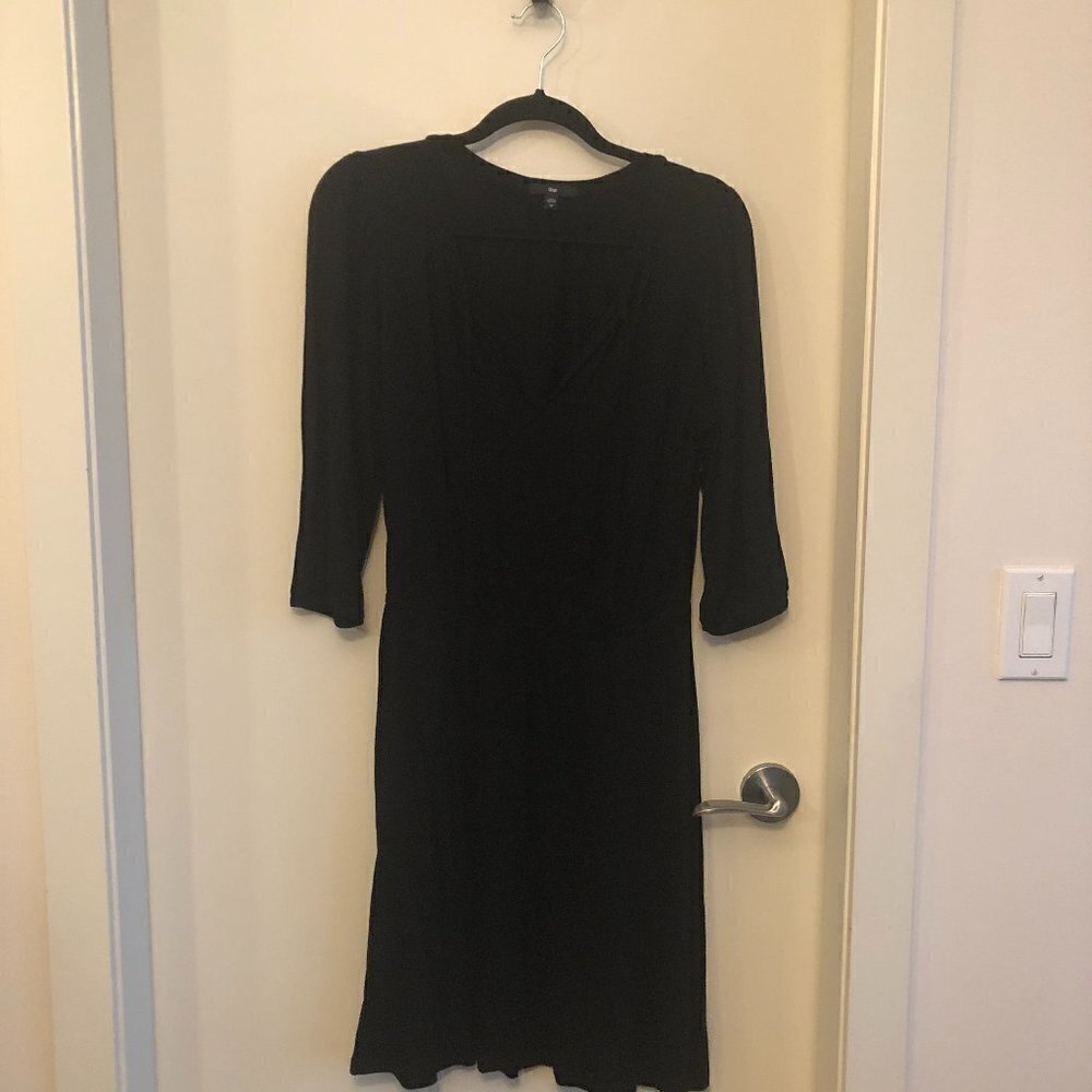 GAP True Black Peasant Dress - Picture 5 of 8